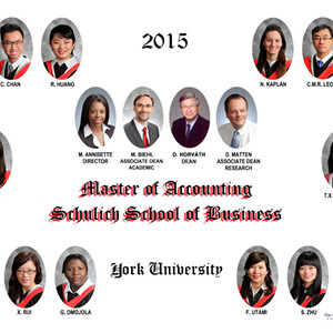 York University - Schulich School of Business - MACC Composite (2014 - 2015) York University - Schulich School of Business - MACC Composite (2014 - 2015)
