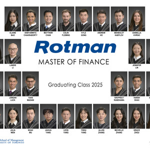 University of Toronto - Rotman - Master of Finance Composite (2024 - 2025) University of Toronto - Rotman - Master of Finance Composite (2024 - 2025)