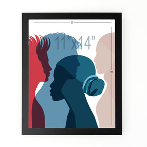 11x14 Black Frame