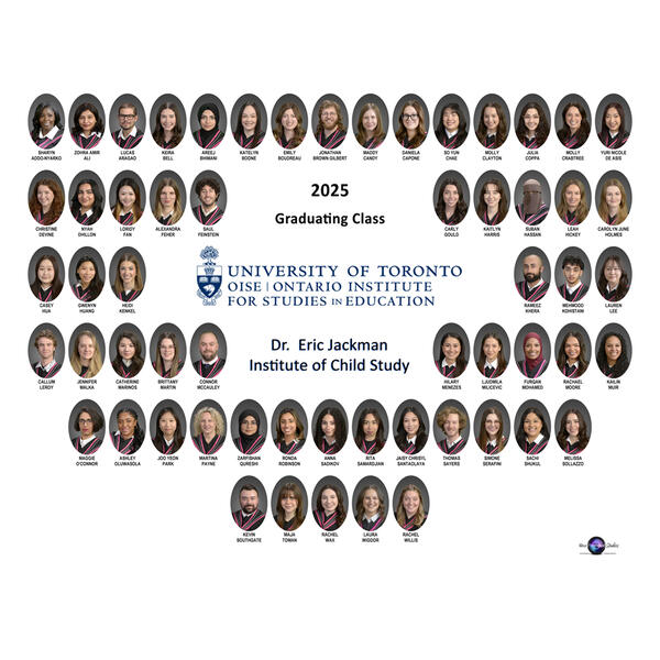 University of Toronto - OISE - Master of Child Study Composite (2024 - 2025)
