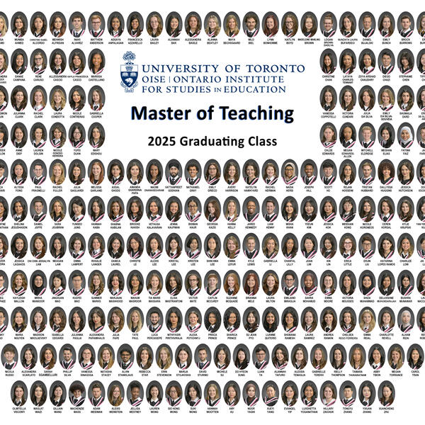 University of Toronto - OISE - Master of Teaching Composite (2024- 2025)