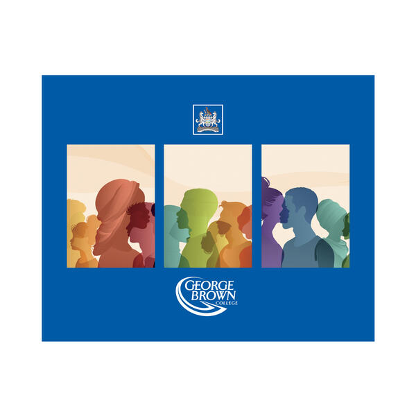 George Brown College Print Collage Sample